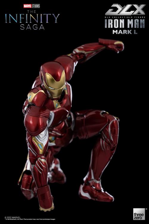 Pedido Figura DLX Iron Man Mark L (50) - Avengers: Infinity Saga marca Threezero 3Z0249 escala pequeña 1/12