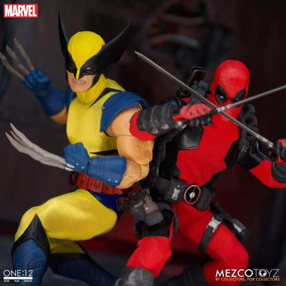 Pedido Figura Wolverine Deluxe Steel Box Edition - Marvel One:12 Collective marca Mezco Toyz 76536 escala pequeña 1/12