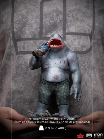 Pedido Estatua King Shark - The Suicide Squad - Battle Diorama Series (BDS) - marca Iron Studios escala de arte 1/10