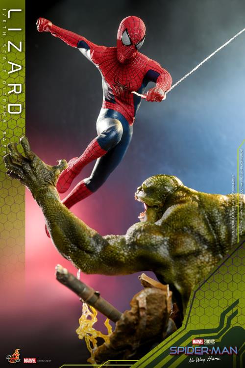 Preventa Base Diorama Lizard - Spider-Man: No Way Home marca Hot Toys ACS013 escala 1/6