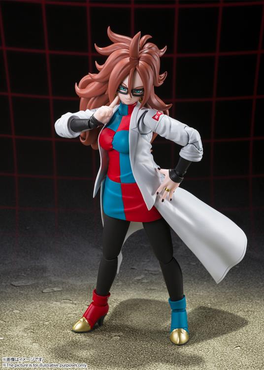 Pedido Figura Android 21 (Lab Coat) - Dragon Ball FighterZ - S.H.Figuarts marca Bandai Spirits escala pequeña 1/12