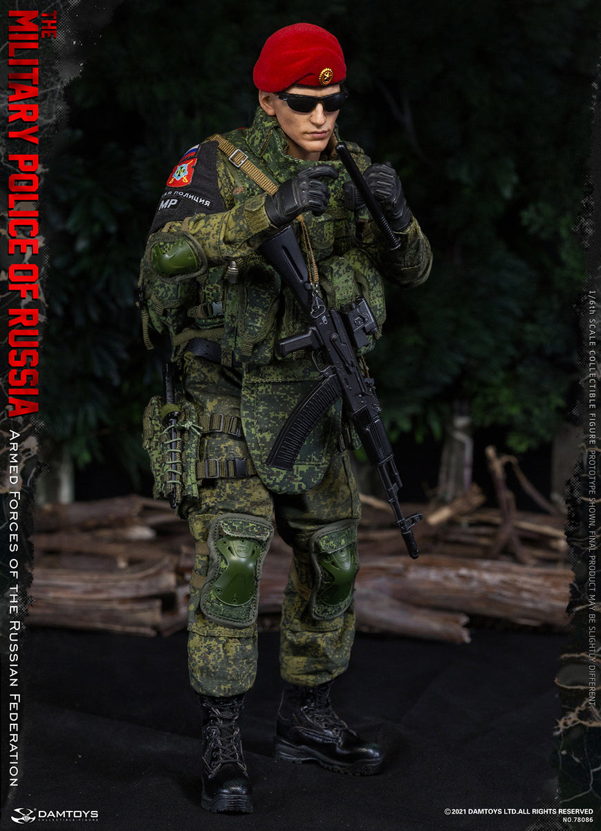 Pedido Figura Russian Military Police - Armed Forces of the Russian Federation marca Damtoys 78086 escala 1/6