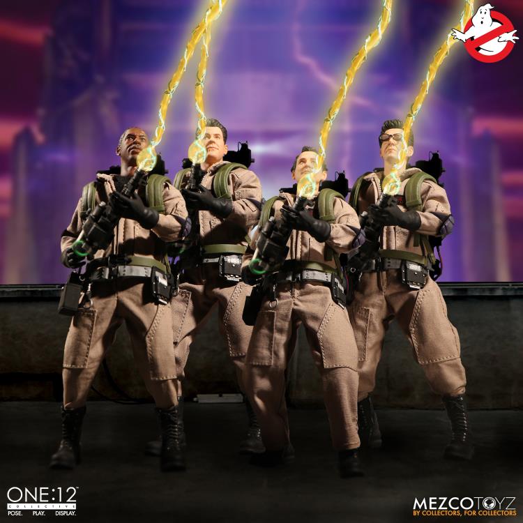 Pedido Figuras Ghostbusters Deluxe Box Set - One:12 Collective marca Mezco Toyz escala pequeña 1/12