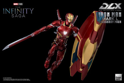 Pedido Set de Accesorios para el DLX Iron Man Mark L 50 - Avengers: Infinity Saga marca Threezero 3Z0362 escala pequeña 1/12