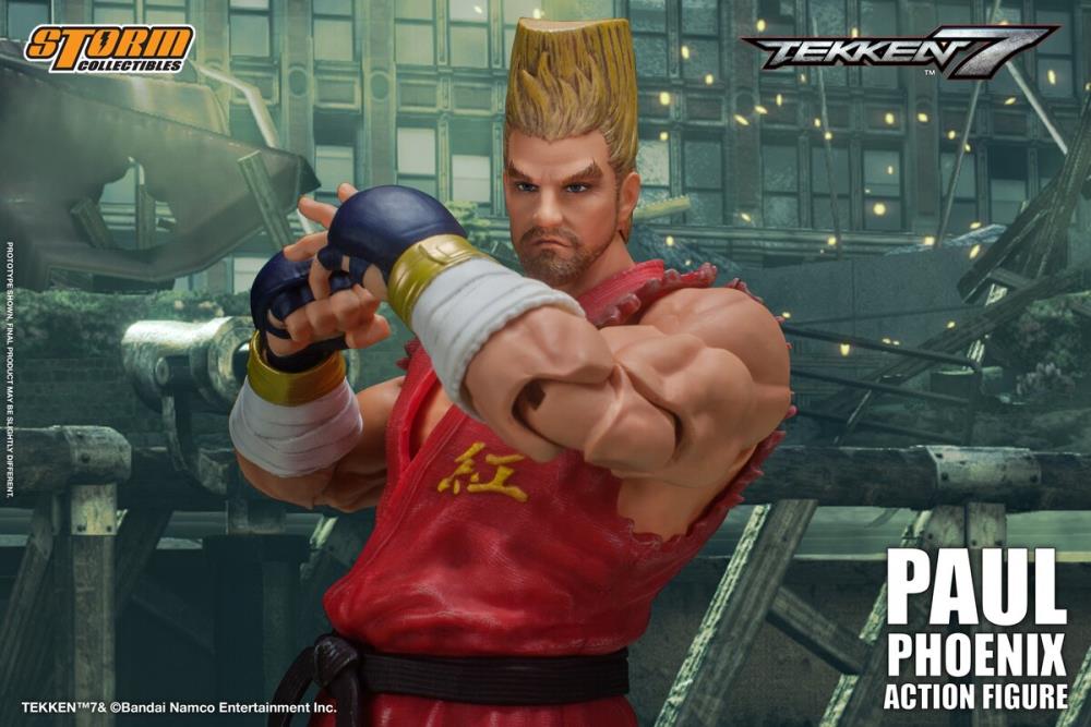 Pedido Figura Paul Phoenix - Tekken 7 marca Storm Collectibles escala pequeña 1/12