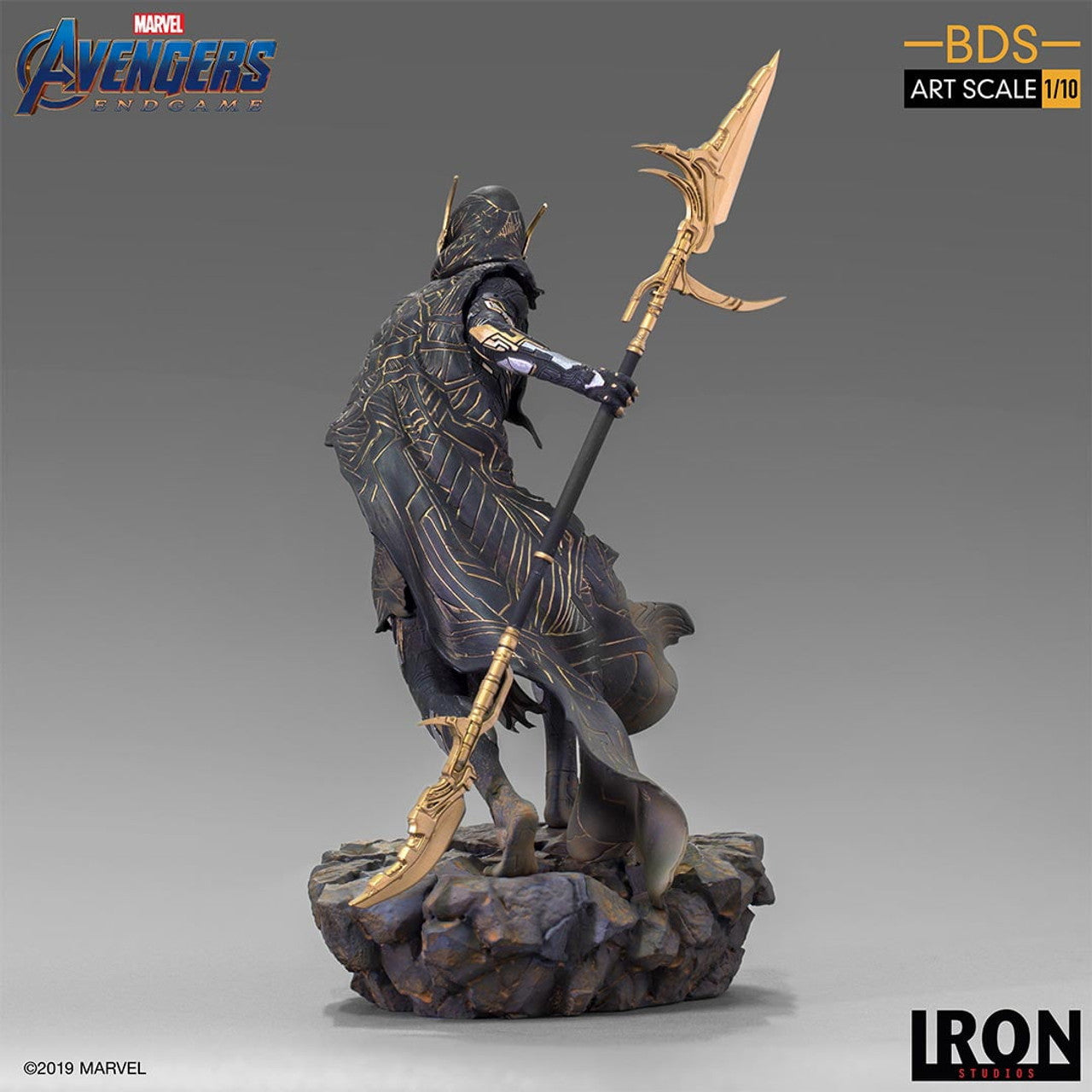 Pedido Estatua Corvus Glaive - Avengers: Endgame - Battle Diorama Series (BDS) - marca Iron Studios escala de arte 1/10