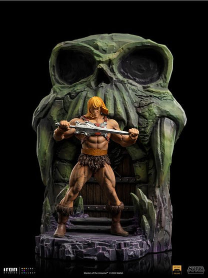 Pedido Estatua He-Man Deluxe - Masters of the Universe - marca Iron Studios escala de arte 1/10