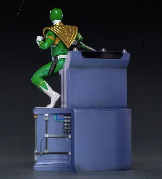 Pedido Estatua Green Ranger - Mighty Morphin Power Rangers - Battle Diorama Series (BDS) - marca Iron Studios escala de arte 1/10