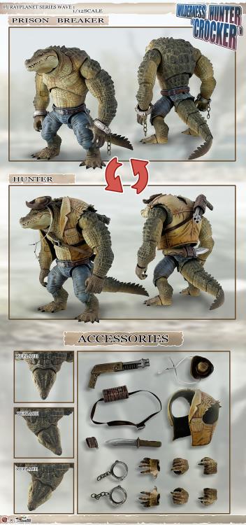 Pedido Figura Wilderness Hunter Crocker - FuRay Planet marca Maestro Union escala pequeña 1/12