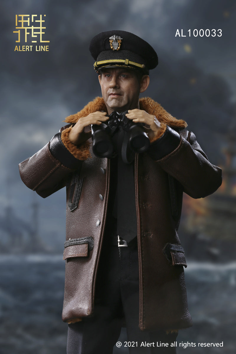 Pedido Figura WWII U.S. NAVY Destroyer Commander marca Alert Line AL100033 escala 1/6