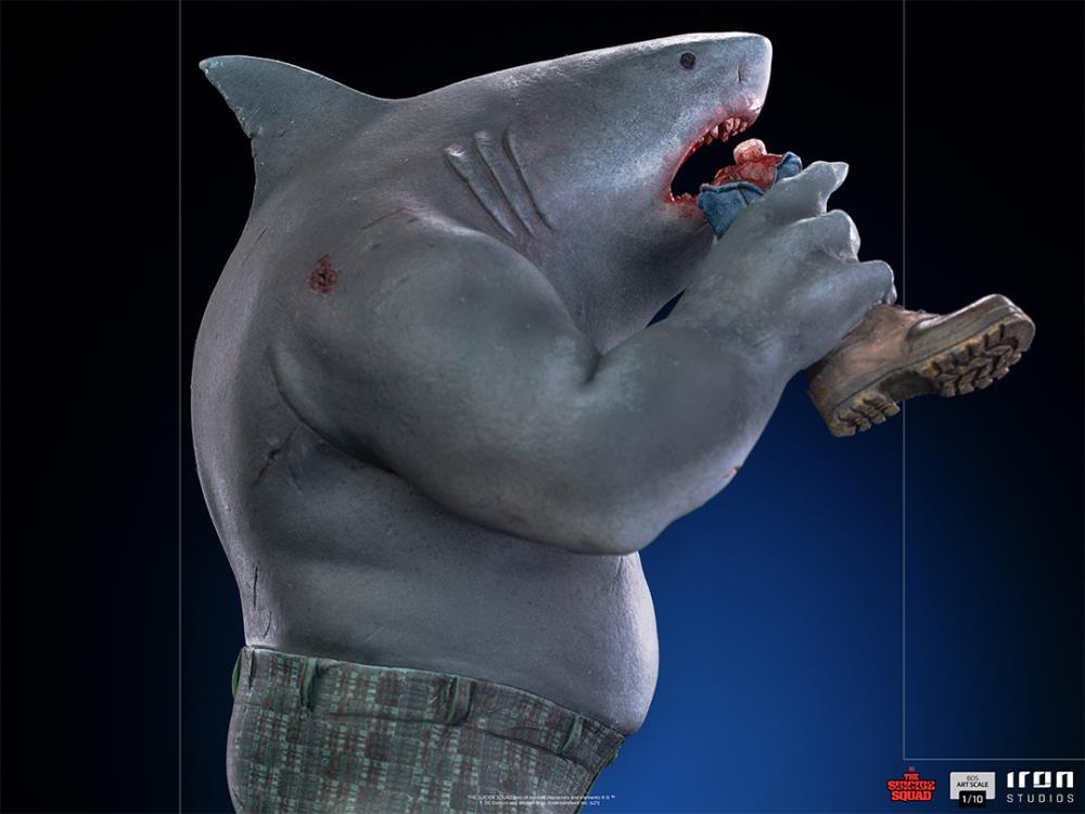 Pedido Estatua King Shark - The Suicide Squad - Battle Diorama Series (BDS) - marca Iron Studios escala de arte 1/10