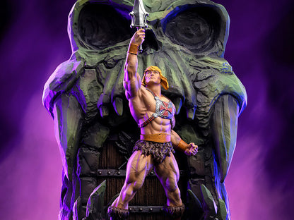 Pedido Estatua He-Man Deluxe - Masters of the Universe - marca Iron Studios escala de arte 1/10