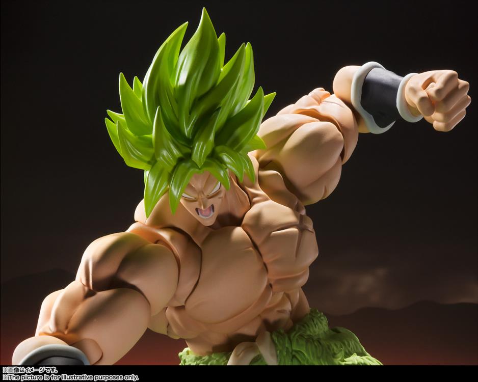 Pedido Figura Super Saiyan Broly (Full Power) - Dragon Ball Super - S.H.Figuarts marca Bandai Spirits escala pequeña 1/12