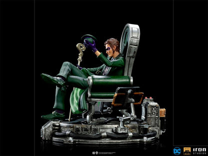 Pedido Estatua The Riddler Deluxe - DC Comics Series #7 marca Iron Studios escala de arte 1/10