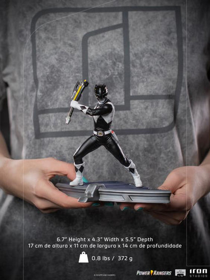 Pedido Estatua Black Ranger - Mighty Morphin Power Rangers - Battle Diorama Series (BDS) - marca Iron Studios escala de arte 1/10