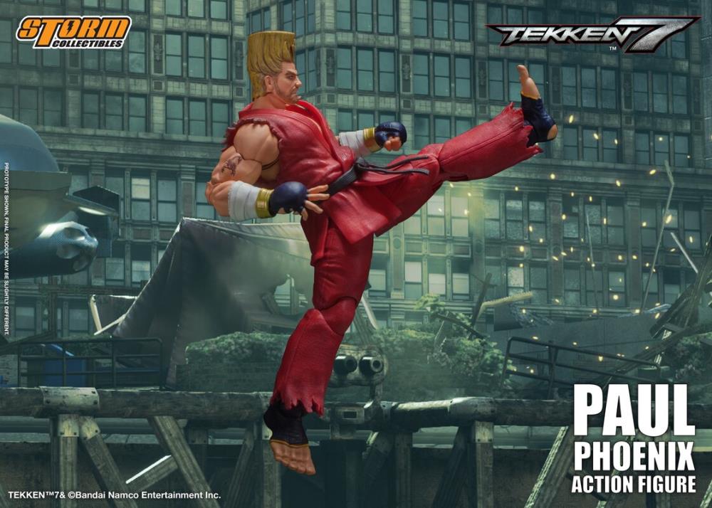 Pedido Figura Paul Phoenix - Tekken 7 marca Storm Collectibles escala pequeña 1/12