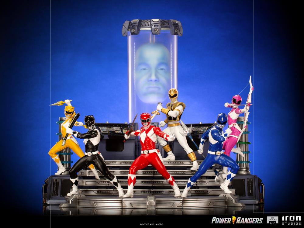 Pedido Estatua Zordon - Mighty Morphin Power Rangers - Battle Diorama Series (BDS) - marca Iron Studios escala de arte 1/10