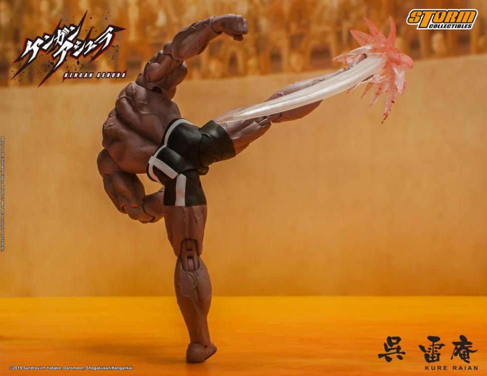 Pedido Figura Kure Raian - Kengan Ashura marca Storm Collectibles SYKA02 escala pequeña 1/12