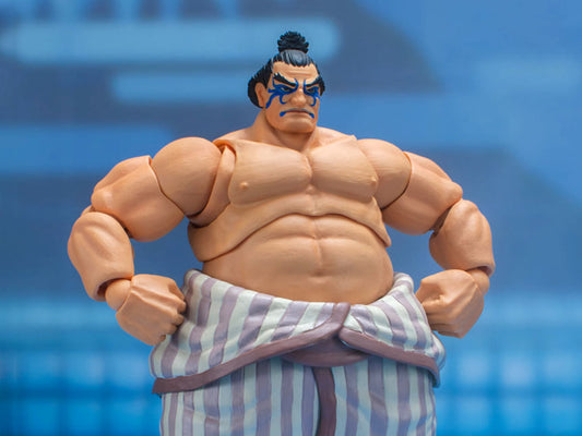 Pedido Figura E. Honda (Nostalgia - Color Exclusivo) - Street Fighter V marca Storm Collectibles escala pequeña 1/12