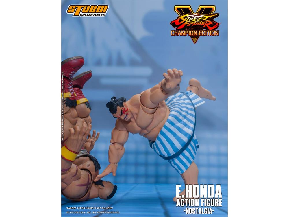 Pedido Figura E. Honda - Street Fighter V marca Storm Collectibles escala pequeña 1/12