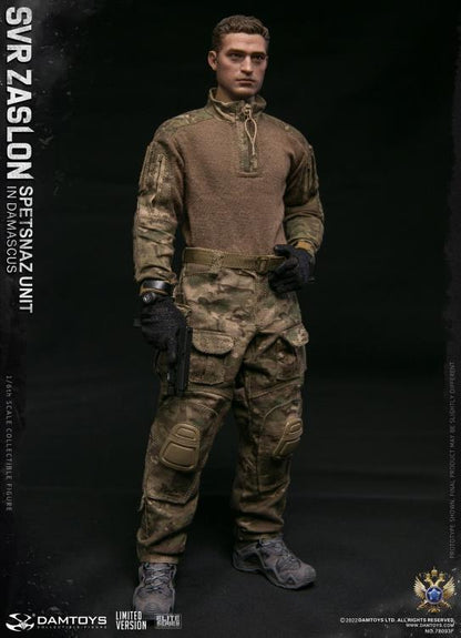 Preventa Figura SVR Zaslon in Damascus (Limited Version) - Russian Spetsnaz Unit marca Damtoys 78093F 1/6 escala 1/6