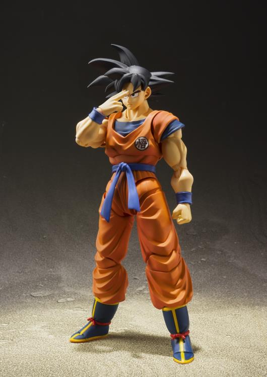 Pedido Figura Goku (A Saiyan Raised On Earth) - Dragon Ball Z - S.H.Figuarts marca Bandai Spirits escala pequeña 1/12