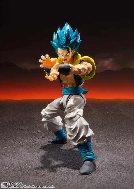 Pedido Figura Super God Super Saiyan Gogeta - Dragon Ball Super - S.H.Figuarts marca Bandai Spirits escala pequeña 1/12