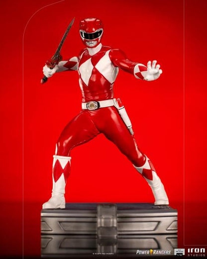 Pedido Estatua Red Ranger - Mighty Morphin Power Rangers - Battle Diorama Series (BDS) - marca Iron Studios escala de arte 1/10