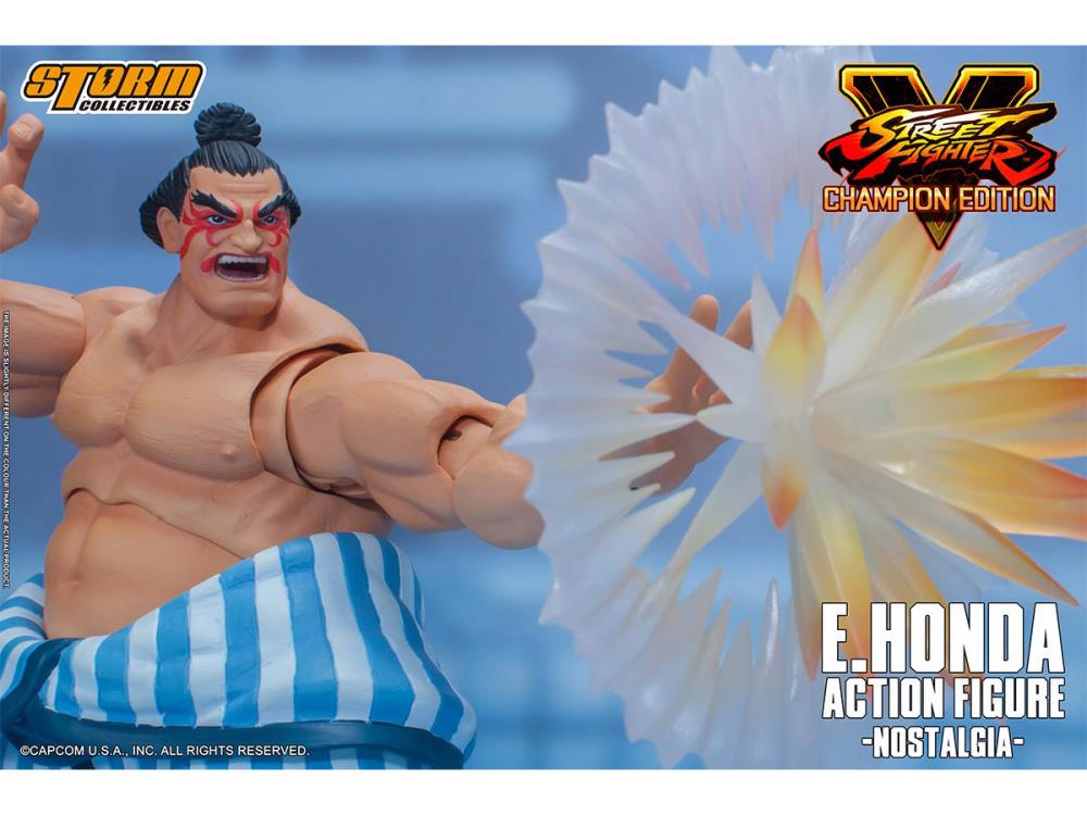 Pedido Figura E. Honda - Street Fighter V marca Storm Collectibles escala pequeña 1/12