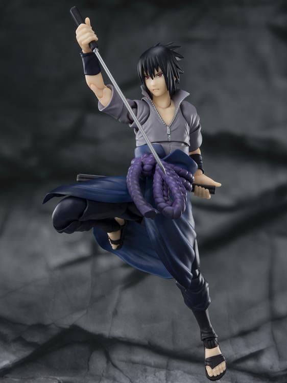 Pedido Figura Sasuke Uchiha (He Who Bears All Hatred) - Naruto: Shippuden - S.H.Figuarts marca Bandai Spirits escala pequeña 1/12