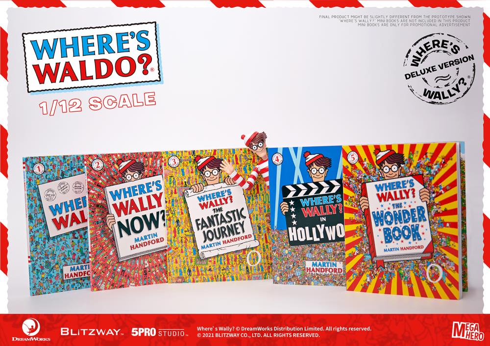 Pedido Figura Waldo (Deluxe version) - Where´s Waldo? marca Blitzway 5PRO-MG-20303 escala pequeña 1/12 (18 cm)