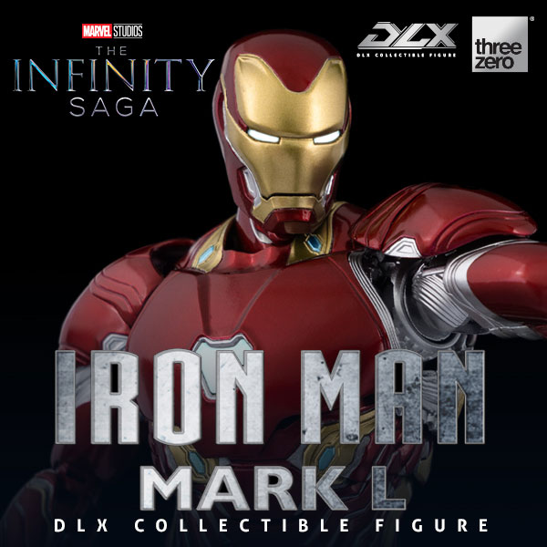 Pedido Figura DLX Iron Man Mark L (50) - Avengers: Infinity Saga marca Threezero 3Z0249 escala pequeña 1/12