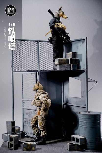 Pedido Diorama Torre Centinela de Hierro / Iron Sentry Tower marca MMMtoys M2207A escala 1/6