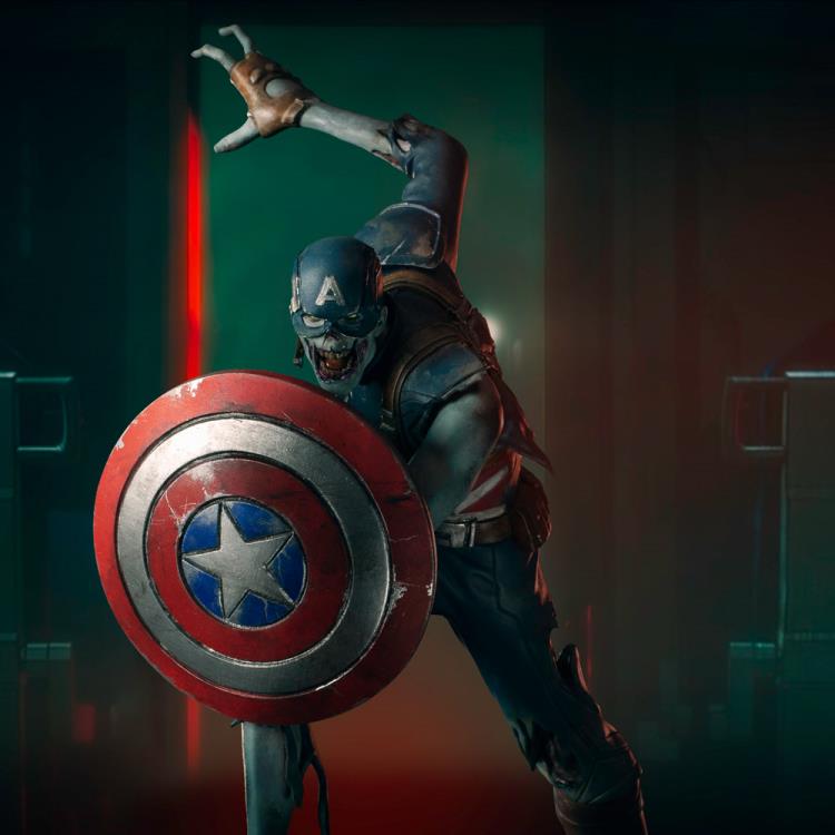 Pedido Estatua Zombie Captain America - Marvel What If...? - marca Iron Studios escala de arte 1/10