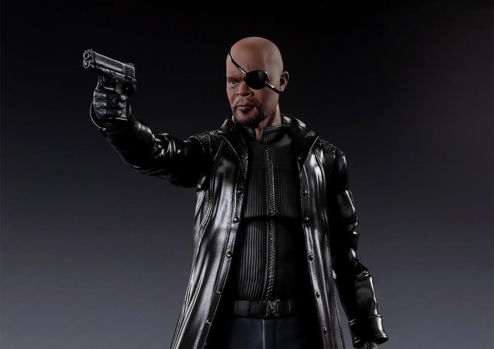 Pedido Figura Nick Fury - The Avengers - S.H.Figuarts marca Bandai Spirits escala pequeña 1/12