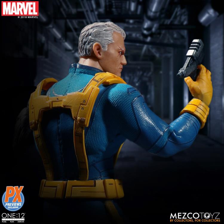 Pedido Figura Cable PX Previews Exclusive - Marvel One:12 Collective marca Mezco Toyz escala pequeña 1/12