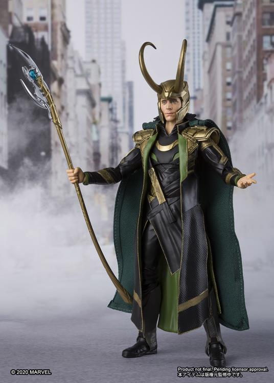 Pedido Figura Loki - The Avengers - S.H.Figuarts marca Bandai Spirits escala pequeña 1/12