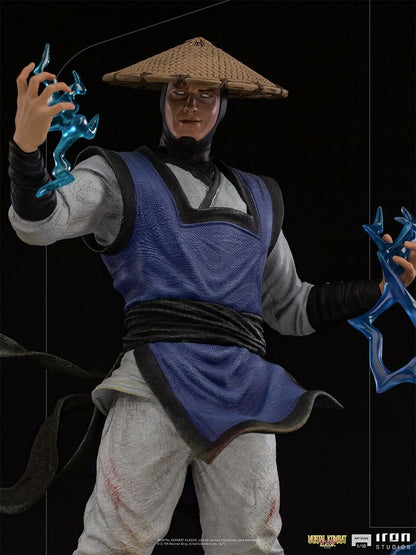 Pedido Estatua Raiden - Mortal Kombat marca Iron Studios escala de arte 1/10