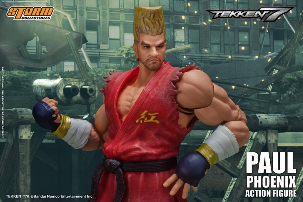 Pedido Figura Paul Phoenix - Tekken 7 marca Storm Collectibles escala pequeña 1/12