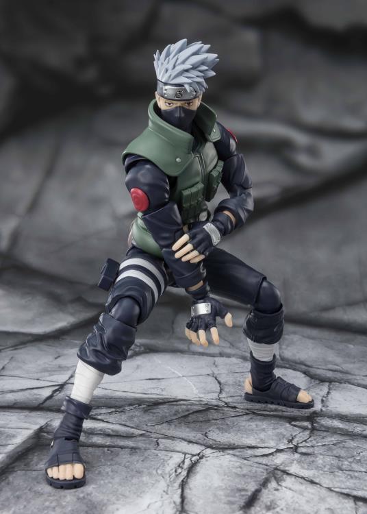 Pedido Figura Kakashi Hatake (Famed Sharingan Hero) - Naruto: Shippuden - S.H.Figuarts marca Bandai Spirits escala pequeña 1/12