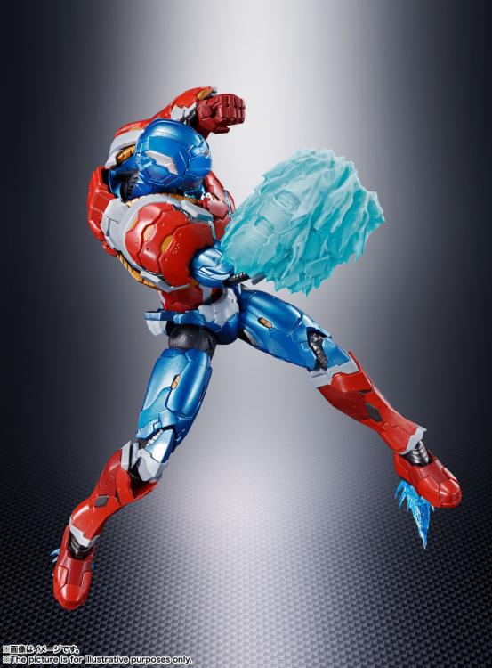 Pedido Figura Tech-On Captain America - Tech-On Avengers - S.H.Figuarts marca Bandai Spirits escala pequeña 1/12