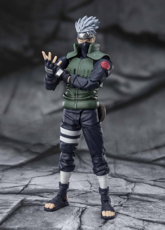 Pedido Figura Kakashi Hatake (Famed Sharingan Hero) - Naruto: Shippuden - S.H.Figuarts marca Bandai Spirits escala pequeña 1/12