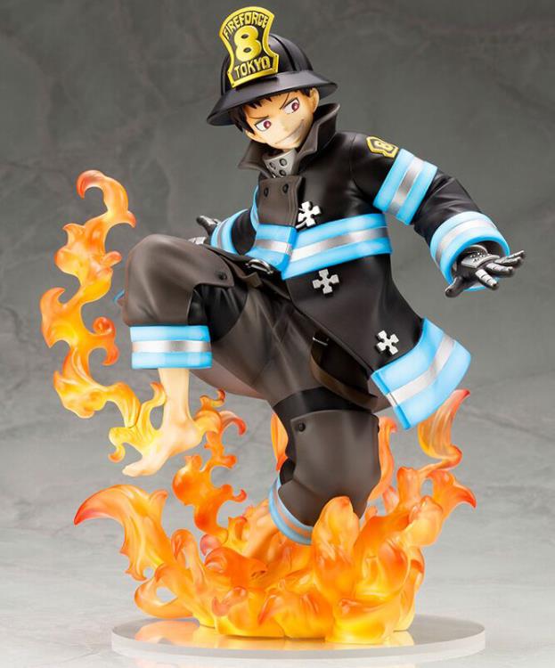 Pedido Estatua Shinra Kusakabe (con bono) - Fire Force - ArtFX J marca Kotobukiya escala 1/8