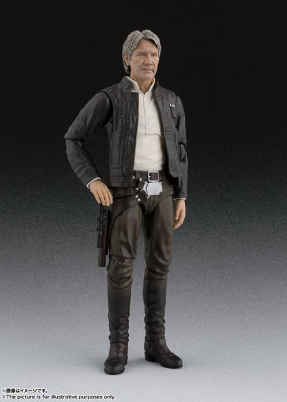 Pedido Figura Han Solo - Star Wars: The Force Awakens - S.H.Figuarts marca Bandai Spirits escala pequeña 1/12