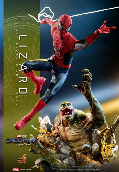 Preventa Base Diorama Lizard - Spider-Man: No Way Home marca Hot Toys ACS013 escala 1/6