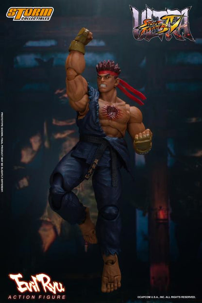 Pedido Figura Evil Ryu - Ultra Street Fighter IV marca Storm Collectibles escala pequeña 1/12