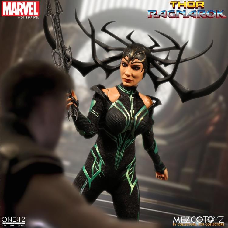 Pedido Figura Hela - Thor Ragnarok - Marvel - One:12 Collective marca Mezco Toyz escala pequeña 1/12