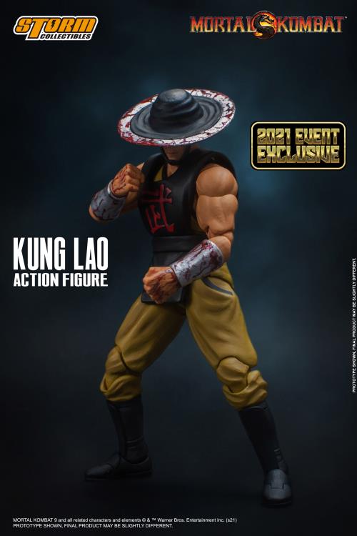 Pedido Figura Kung Lao (2021 Event Exclusive) - Mortal Kombat 2 VS Series marca Storm Collectibles escala pequeña 1/12