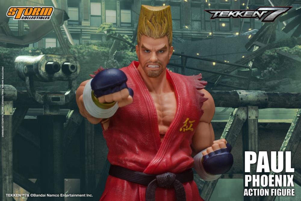 Pedido Figura Paul Phoenix - Tekken 7 marca Storm Collectibles escala pequeña 1/12