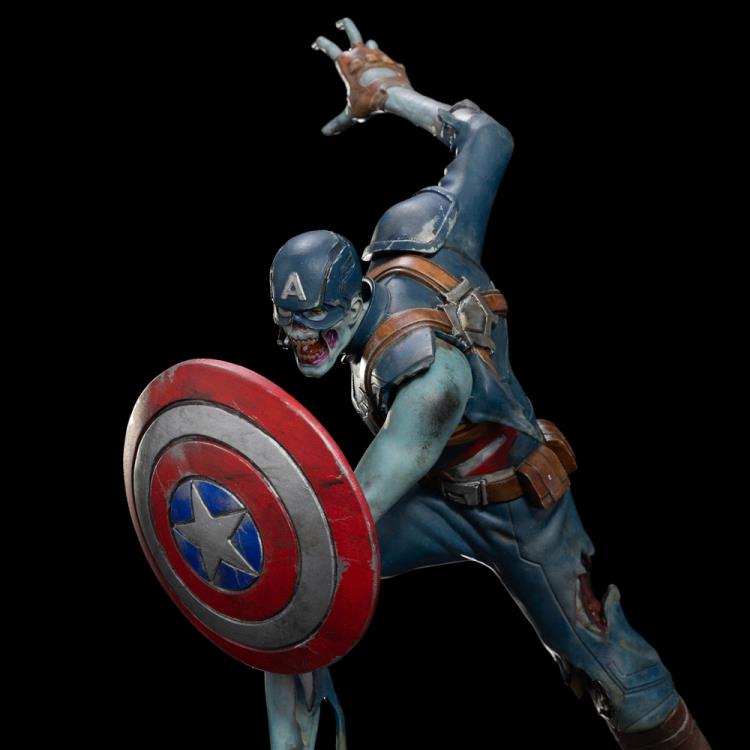 Pedido Estatua Zombie Captain America - Marvel What If...? - marca Iron Studios escala de arte 1/10